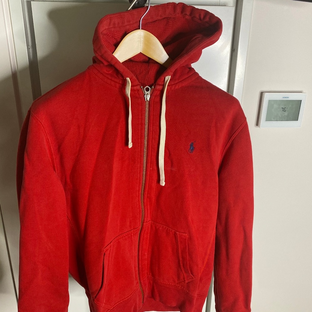 Polo Ralph Lauren Hoodie | Color: Red | Size: L